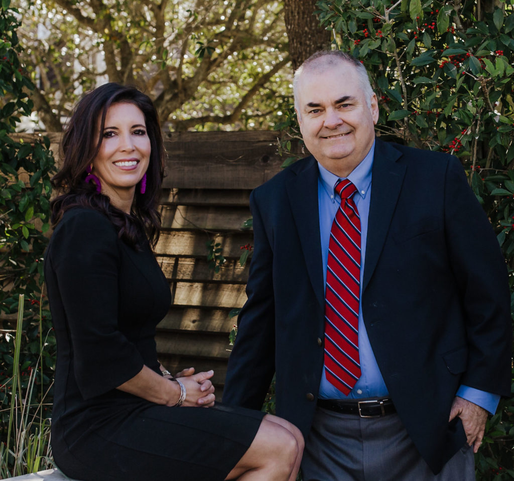 Mike Sasser and Stacey Wallace with ABC Group
